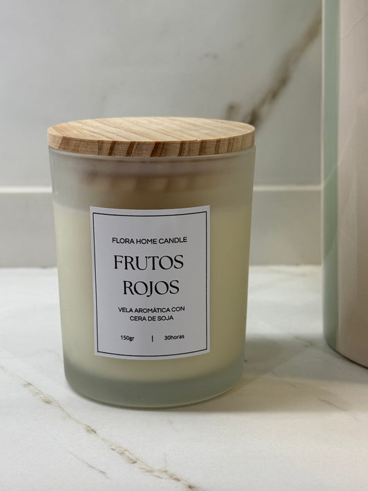 VELA FRUTOS ROJOS