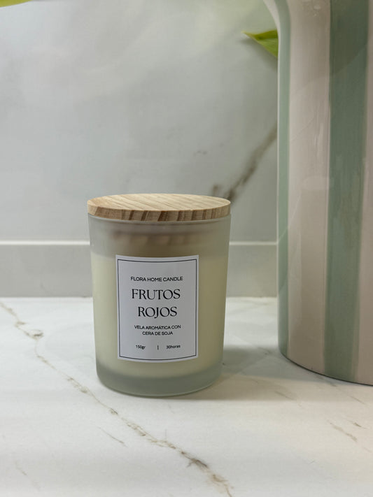 VELA FRUTOS ROJOS